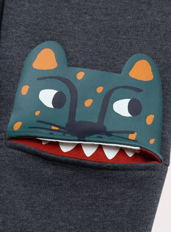 Dark grey JOGGING PANTS XOJAJOG2 / 25W902M2JGB944