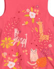 Baby girls' cotton bouffant dress FIBAROB2 / 19SG0962ROB308