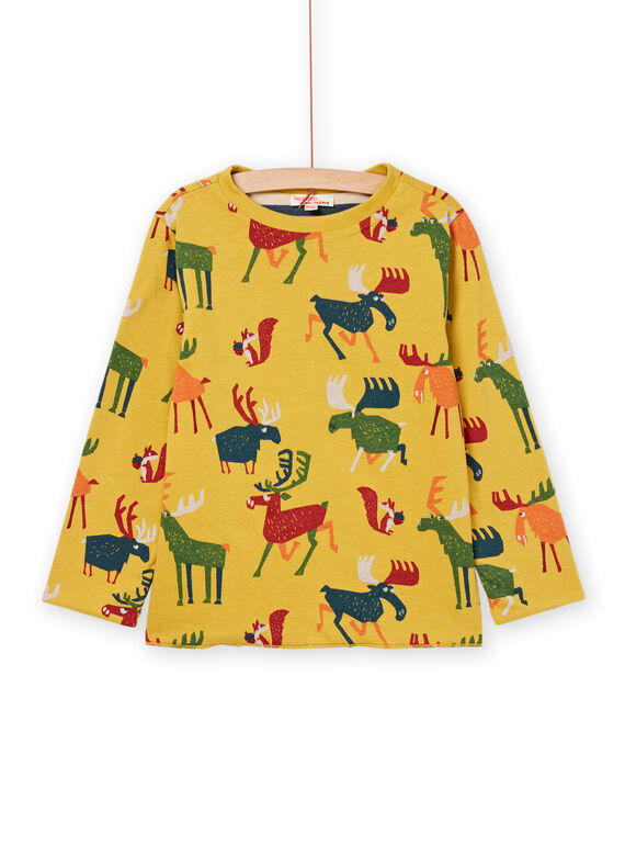 Reversible long sleeve t-shirt PORHUTEE3 / 22W902Q4TMLB117