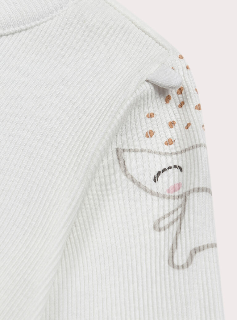 White BODYSUIT XOU2BOD2 / 25WF0461BOD000