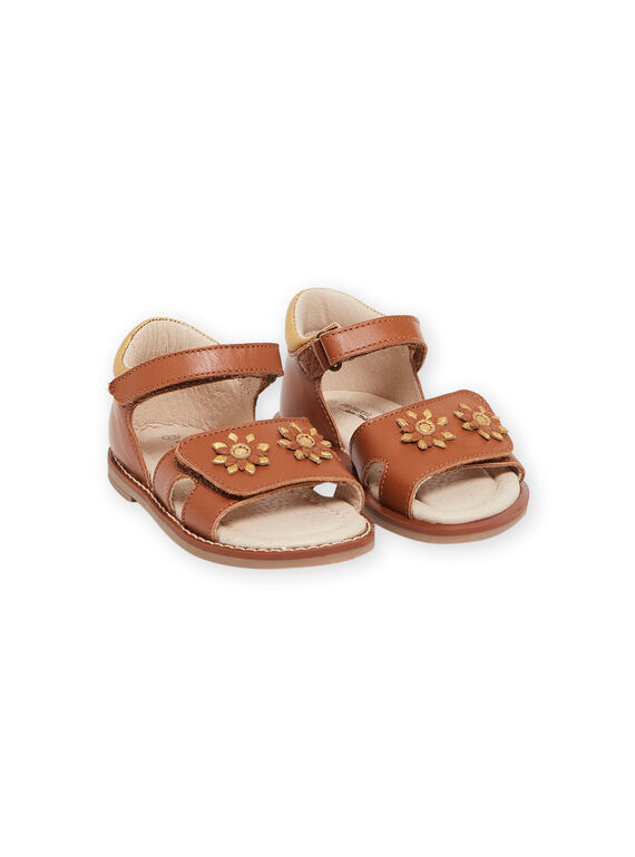Camel leather sandals RISANDTANF / 23KK3765D0E804