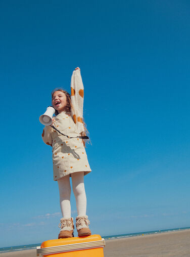 Dark off white DRESS Dark off white DRESS XACOROB2 / 25W901O8ROB003