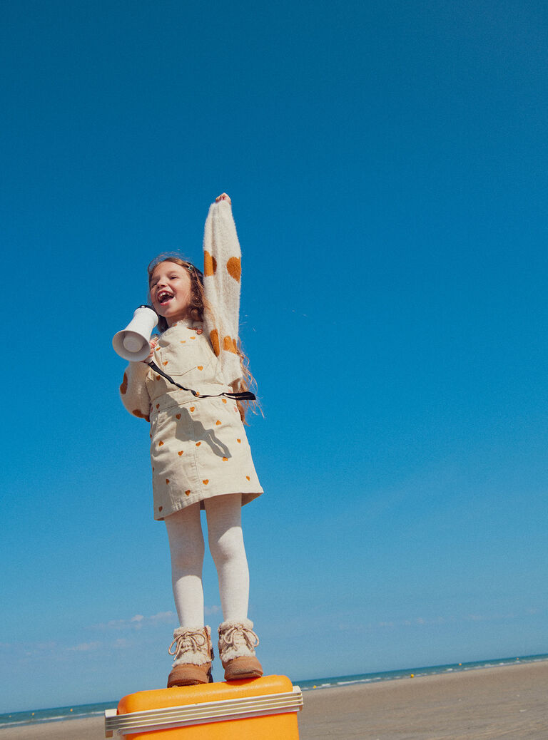 Dark off white DRESS Dark off white DRESS XACOROB2 / 25W901O8ROB003