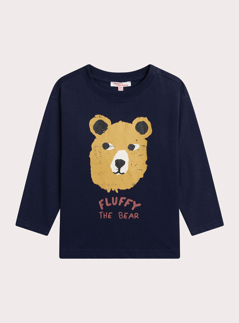 Navy TEE SHIRT LS XOJOTEE1 / 25W902F2TML705