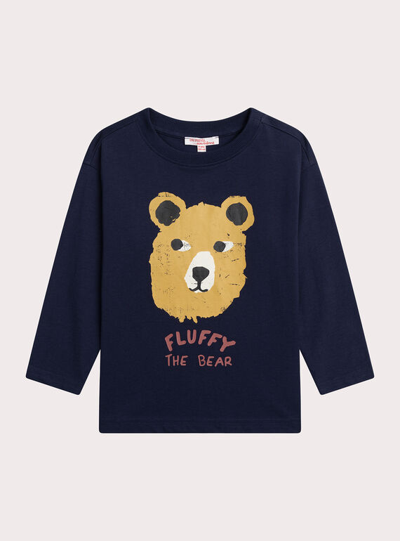 Navy TEE SHIRT LS XOJOTEE1 / 25W902F2TML705