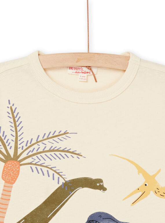 Dinosaur animation t-shirt in jelly print ROMAGTI4 / 23S902T2TMCA002