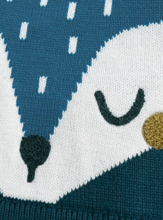 Navy PULLOVER XUMYPUL / 25WG10R1PUL714