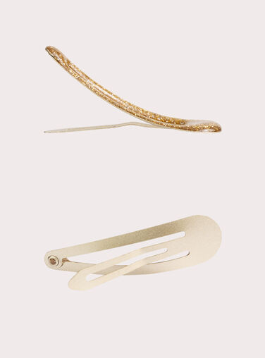 Light gold HAIRCLIP VYAJOCLIP6 / 24WI01T1BRTK008