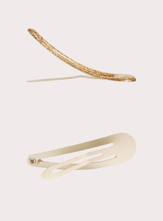 Light gold HAIRCLIP VYAJOCLIP6 / 24WI01T1BRTK008