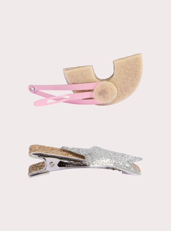 Pink HAIRCLIP WYAJOCLIC6 / 25SI01G5BRTD310