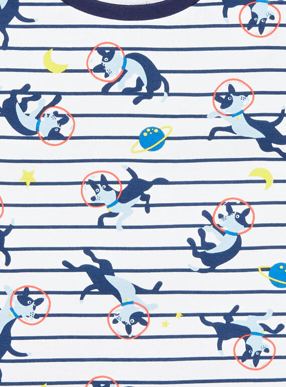 Off white PAJAMAS LEGOPYCOS / 21SH12C4PYJ001