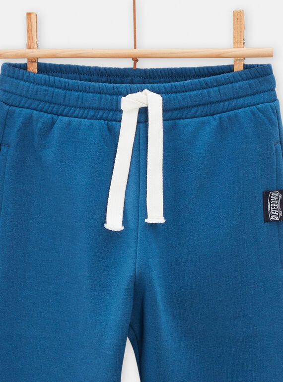 Boy's China blue jogging suit TOJOJOB4 / 24S90283JGB720