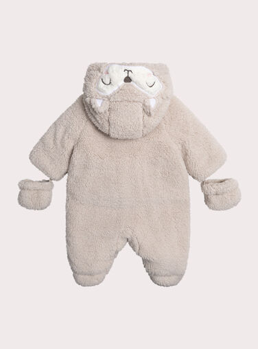 Light beige OVERALL COAT XOU2PIL / 25WF0561PIL810