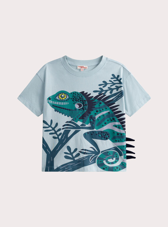 Water blue TEE SHIRT SS WOBOTI1 / 25S902R3TMC213