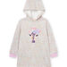 Hooded dress with giraffe animation