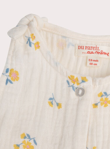 Dark off white DUNGAREES Dark off white DUNGAREES WIPRISAL / 25SG09S1SAL003