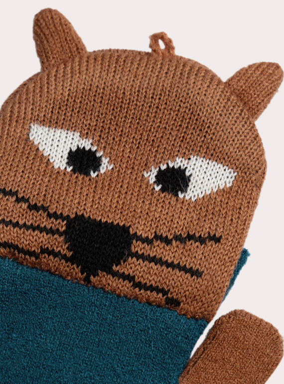 Blue GLOVES & MITTENS XYOJOGAN / 25WI02J1GANC235