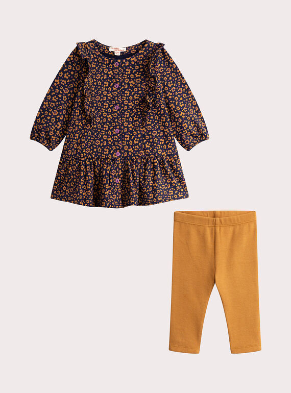 Fancy print set for baby girl  VIKOENS / 24WG0931ENSC205