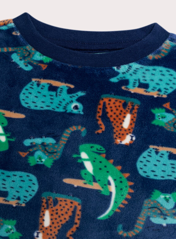 Dark green PYJAMA XEGOPYJSOFT / 25WH12B9PYJ622