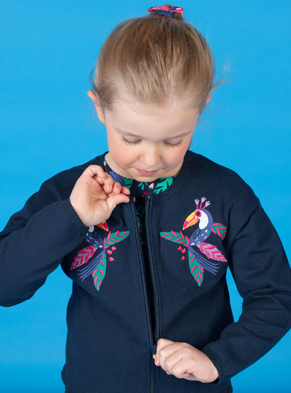 Embroidered long sleeve vest LANAUCAR / 21S901P1CARC205