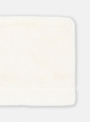 Girl's reversible ecru faux fur snood SYAJOSNOO7 / 23WI01O3SNO001