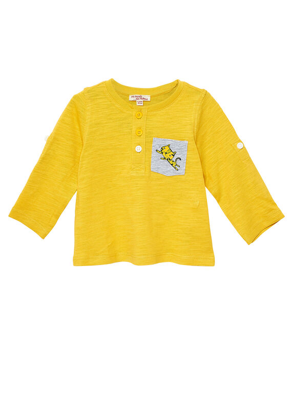 Yellow T-shirt JUJOTUN5 / 20SG1042TMLB114