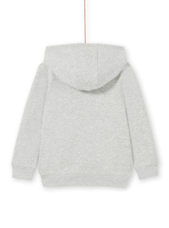 Jogging top - child boy - mottled grey LOJOJOH2 / 21S90244JGHJ922