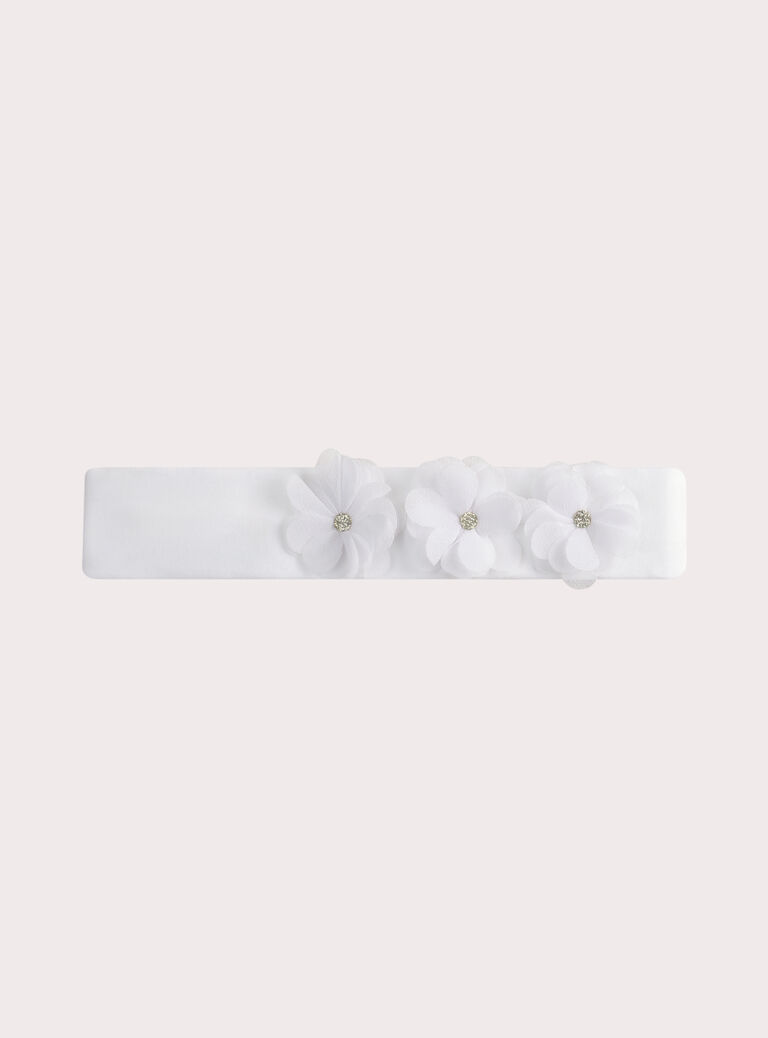 White HEADWRAP WYIMABAN / 25SI0962BANA015