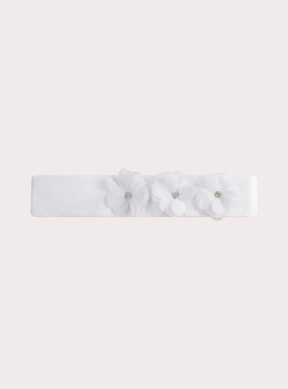 White HEADWRAP WYIMABAN / 25SI0962BANA015
