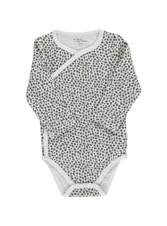 Unisex babies' long-sleeved bodysuit DOU2BOD5 / 18WF05M5BOD099