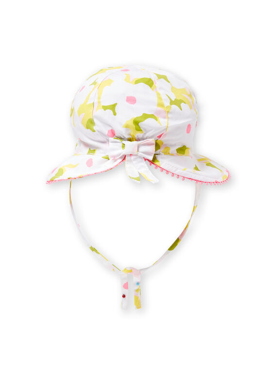 Baby girl flowered hat LYIBALCHA2 / 21SI09O1CHA000