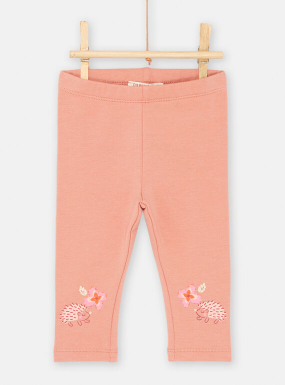 Pink baby girl outfit SIVERENS / 23WG09J1ENSD310