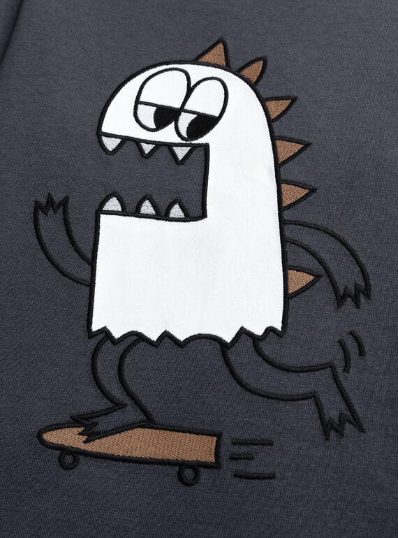 Grey TEE SHIRT LS XOROCTEE2 / 25W902S2TMLJ916