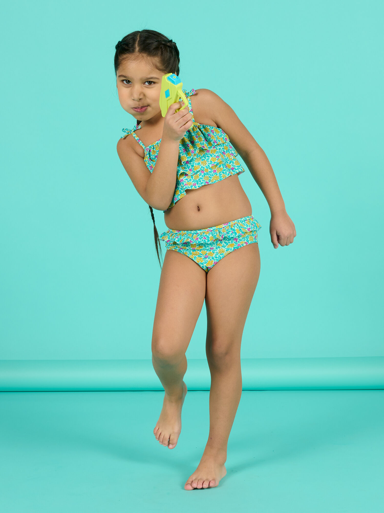 Igemy 1 PCS Kinder Baby Mädchen Einteiler Polka Bikini Badebekleidung Anzug Beachwear 
