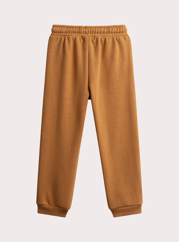 Brown jogging lined warm bear animation for boys  VOBAJOG / 24W902Q1JGB821