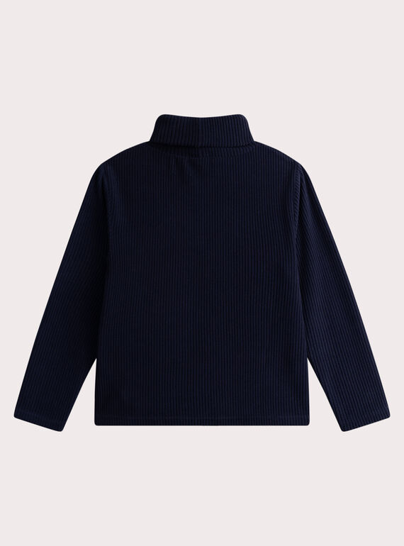 Navy TURTLE NECK VOJOSOUP2 / 24W902K4SPL705