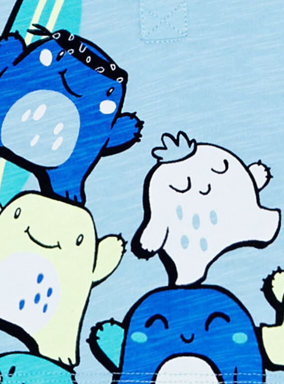 Blue Polo shirt JUQUAPOL / 20SG10R1POLC218