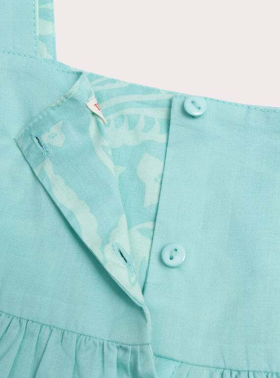 Lagoon blue DRESS WATIROB2 / 25S901U3ROB210