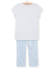 Child girl's arctic blue pajamas NEFAPYJWAV / 22SH11H6PYJC219