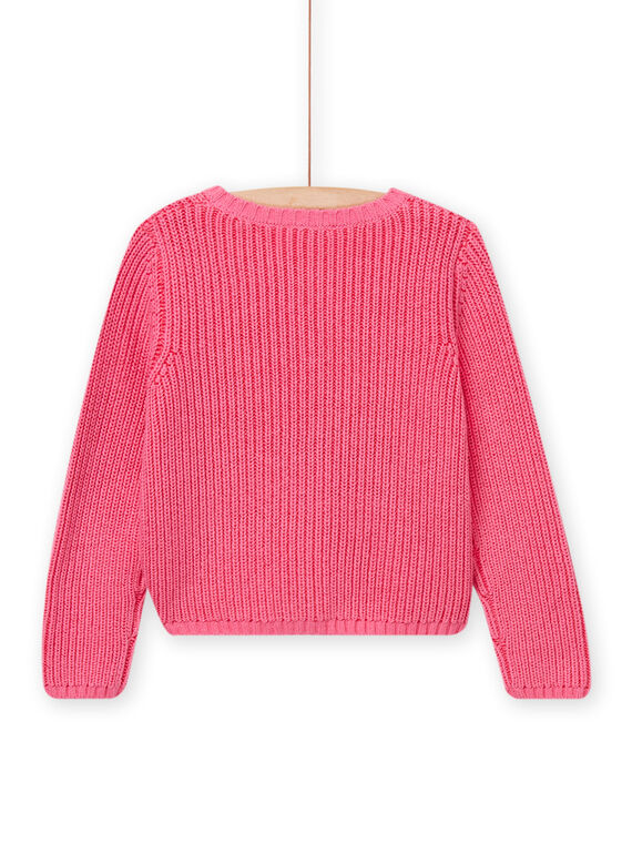 Pink cardigan child girl NAFLACAR / 22S901R1CAR302