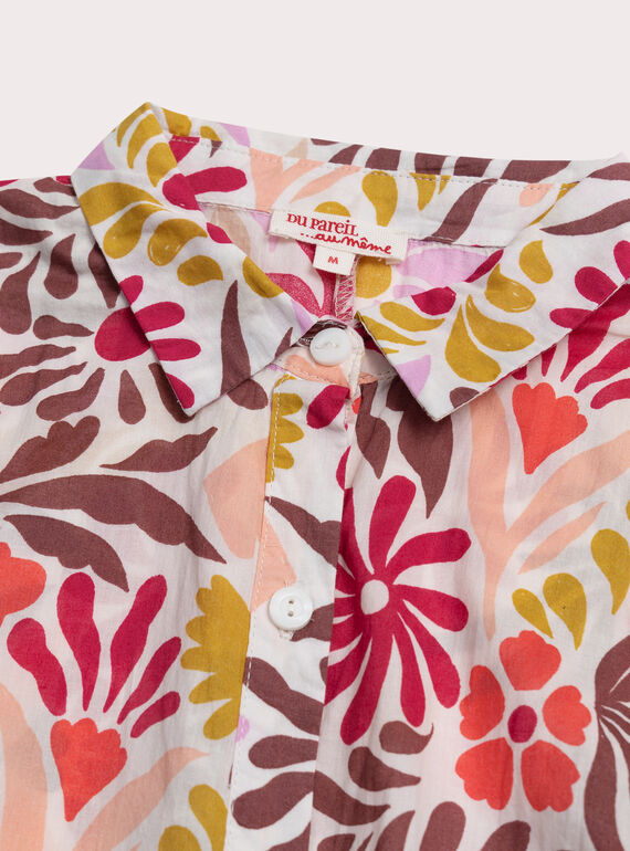 Dark off white DRESS WAMUMROB1 / 25S993W1ROB003