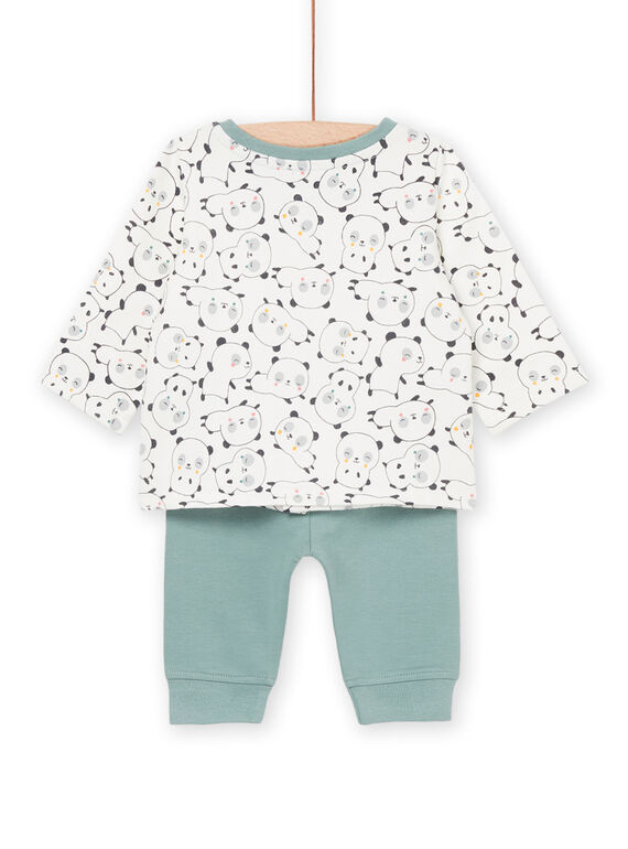 Panda print sweater and pants POU1ENS4 / 22WF0482ENS001