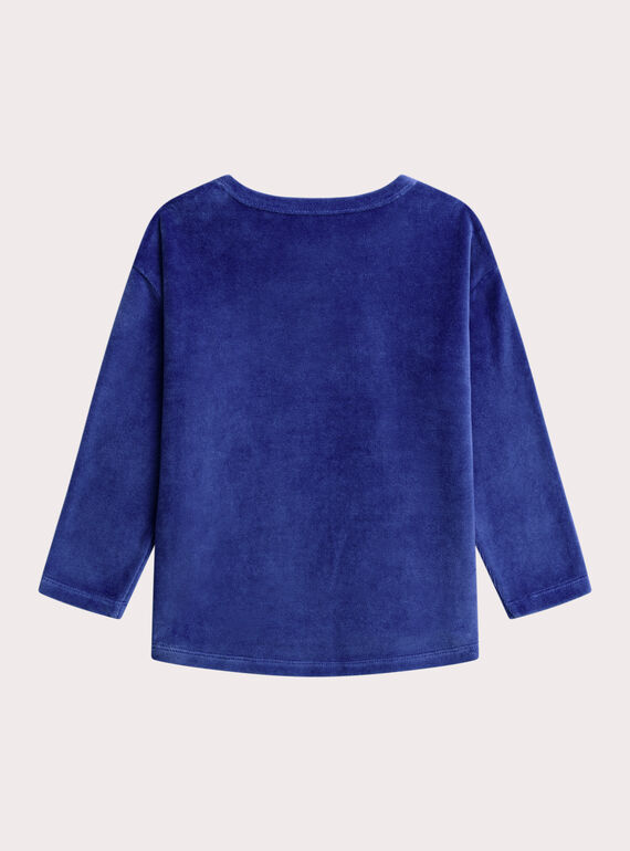 Violet blue PYJAMA XEFAPYJDOG / 25WH11B5PYJ221