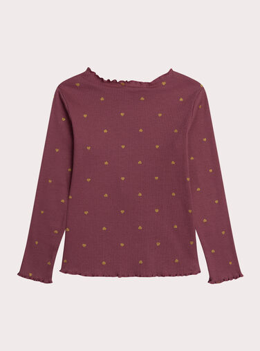 Brown TEE SHIRT LS XAJOTEE5 / 25W901F7TMLI804