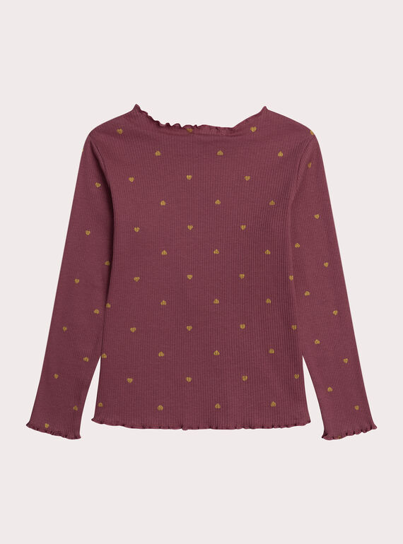 Brown TEE SHIRT LS XAJOTEE5 / 25W901F7TMLI804