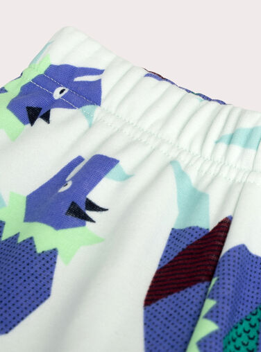 Printed pajamas in filled fleece for boys  VEGOPYJZOR / 24WH129APYJ213