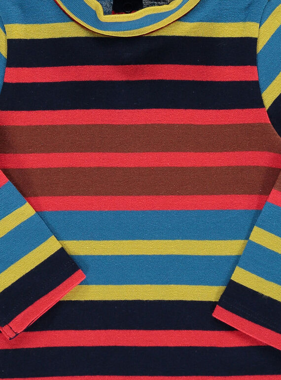 Baby boys' striped polo neck DUPINSOUP / 18WG10P1SPL099