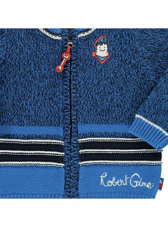 Baby boys' cardigan CUKLEGIL / 18SG10D1GIL099
