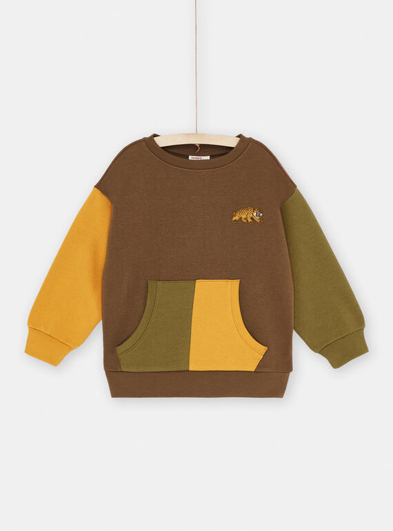 Long-sleeved bark sweatshirt SOCOUSWE / 23W902L1SWEI809