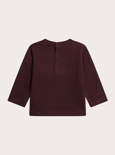 Burgundy TEE SHIRT LS XUBLUTEE2 / 25WG10N3TML501